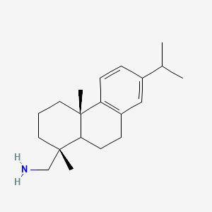molecular formula C20H31N B1215639 Dehydroabiethylamine 