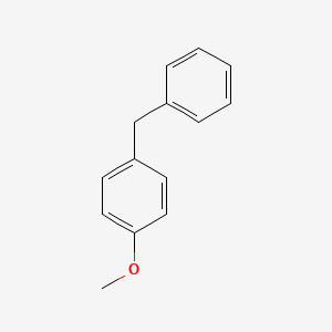 molecular formula C14H14O B1215653 4-Methoxydiphenylmethane CAS No. 834-14-0
