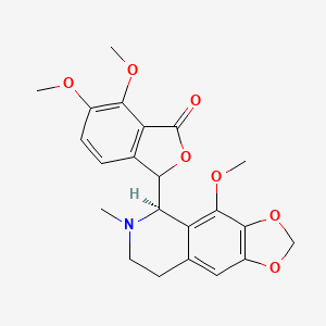 6,7-dimethoxy-3-[(5R)-4-methoxy-6-methyl-7,8-dihydro-5H-[1,3]dioxolo[4,5-g]isoquinolin-5-yl]-3H-isobenzofuran-1-one