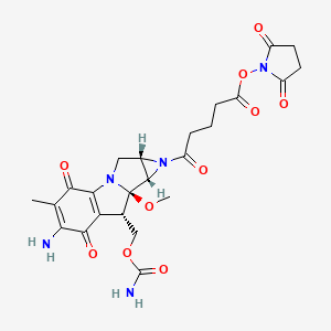 1alpha-(4-(N-Succinimidoxycarbonyl)butyryl)mitomycin C