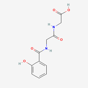 molecular formula C11H12N2O5 B12157048 Salicyl-glycyl-glycine CAS No. 5853-99-6