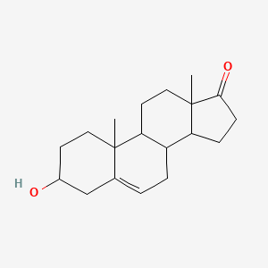 molecular formula C19H28O2 B1215709 3-Hydroxyandrost-5-en-17-one 