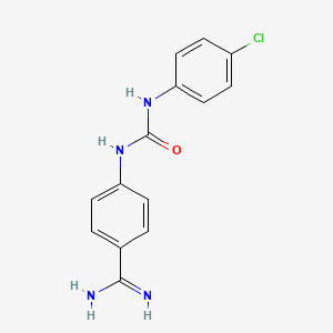 1-(4-Amidinophenyl)-3-(4-chlorophenyl)urea