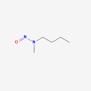 molecular formula C5H12N2O B1215730 Methylbutylnitrosamine CAS No. 7068-83-9