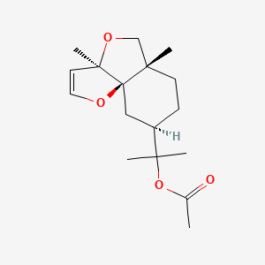 molecular formula C17H26O4 B1215745 Phytuberin CAS No. 37209-50-0