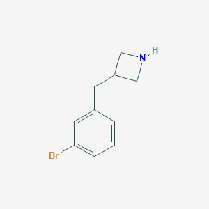 B121575 3-[(3-Bromophenyl)methyl]azetidine CAS No. 937619-46-0