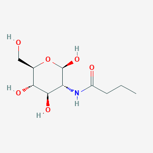 molecular formula C10H19NO6 B1215750 N-Butanoyl-2-amino-2-deoxy-glucopyranoside 