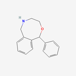 molecular formula C16H17NO B1215751 N-Desmethylnefopam CAS No. 46868-19-3
