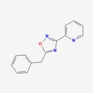 5-(Phenylmethyl)-3-(2-pyridinyl)-1,2,4-oxadiazole