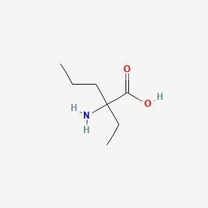 molecular formula C7H15NO2 B1215756 2-Amino-2-ethylpentanoic acid CAS No. 78737-63-0
