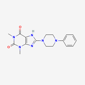 molecular formula C17H20N6O2 B1215757 Salor-int l217573-1ea 