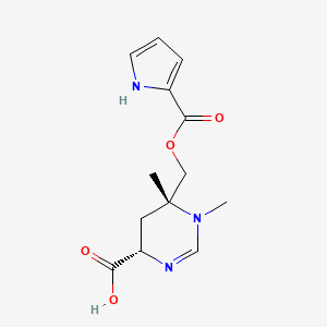 molecular formula C13H17N3O4 B1215790 Manzacidin D 