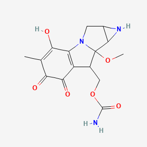 (4-Hydroxy-8a-methoxy-5-methyl-6,7-dioxo-1,1a,2,6,7,8,8a,8b-octahydroazireno[2',3':3,4]pyrrolo[1,2-a]indol-8-yl)methyl carbamate