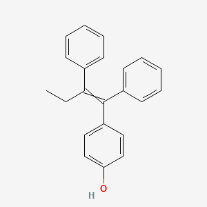 4-(1,2-Diphenylbut-1-enyl)phenol