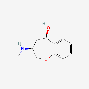 molecular formula C11H15NO2 B1215814 Exepanol CAS No. 77416-65-0
