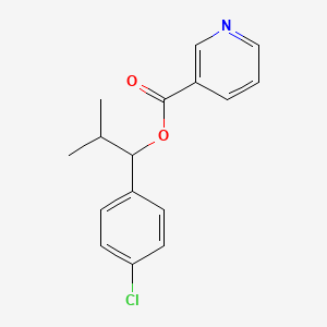 molecular formula C16H16ClNO2 B1215816 尼可克隆 CAS No. 10571-59-2