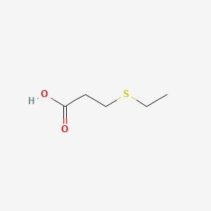 molecular formula C5H10O2S B1215823 3-(Ethylthio)propanoic acid CAS No. 7244-82-8