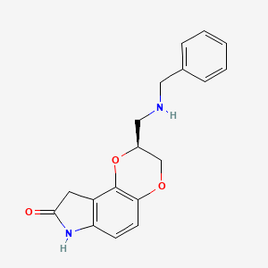 molecular formula C18H18N2O3 B1215845 Aplindore CAS No. 189681-70-7