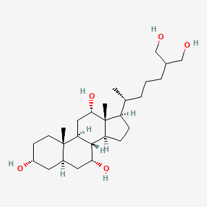 molecular formula C27H48O5 B1215846 5alpha-Cyprinol CAS No. 2952-70-7