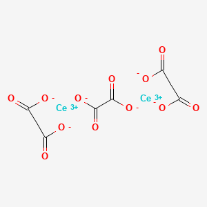 molecular formula C6Ce2O12 B1215855 Cerium oxalate CAS No. 7047-99-6