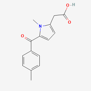 molecular formula C15H15NO3 B1215870 托美汀 CAS No. 26171-23-3