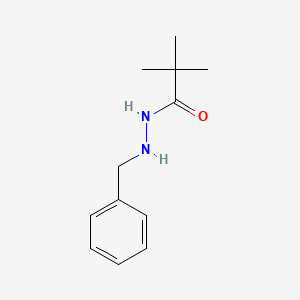 molecular formula C12H18N2O B1215872 Pivalylbenzhydrazine CAS No. 306-19-4