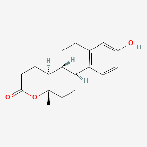 molecular formula C18H22O3 B1215877 Estrololactone CAS No. 604-82-0