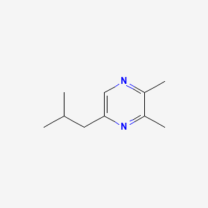 molecular formula C10H16N2 B1215905 5-异丁基-2,3-二甲基吡嗪 CAS No. 54410-83-2