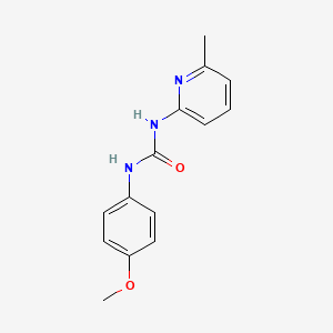 1-(4-Methoxyphenyl)-3-(6-methyl-2-pyridinyl)urea