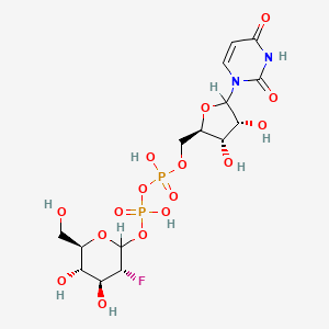 Uridine-2-deoxy-2-fluoro-D-glucose diphosphate ester