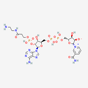 molecular formula C26H38N9O18P3 B1215927 Aecep-NAD CAS No. 95754-66-8