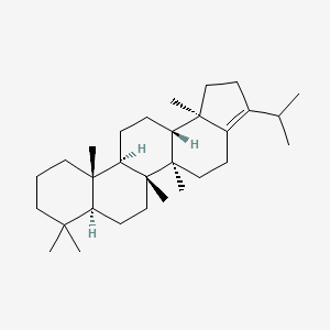 molecular formula C30H50 B1215944 A'-Neogammacer-17(21)-ene CAS No. 546-99-6