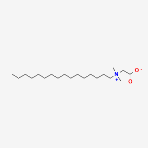 molecular formula C20H41NO2 B1215945 Hexadecylbetaine CAS No. 693-33-4