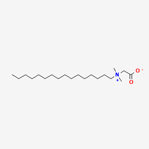 molecular formula C20H41NO2 B1215945 Cetyl betaine CAS No. 693-33-4