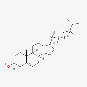 molecular formula C30H50O B1215954 Gorgost-5-en-3-ol CAS No. 29782-65-8