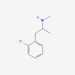 molecular formula C10H14BrN B1215961 1-(2-Bromophenyl)-n-methylpropan-2-amine CAS No. 4302-94-7