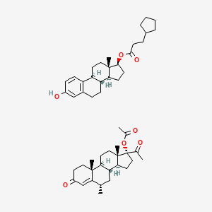 molecular formula C50H70O7 B1215966 Cycloprovera CAS No. 71615-27-5
