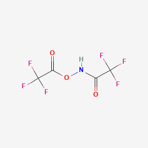 B1215976 N,O-Bis(trifluoroacetyl)hydroxylamine CAS No. 684-78-6