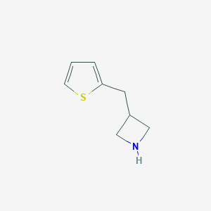 molecular formula C8H11NS B121599 3-(2-Thienylmethyl)azetidine CAS No. 937614-36-3