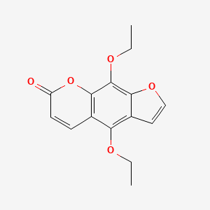 molecular formula C15H14O5 B1215995 5,8-Diethoxypsoralen 