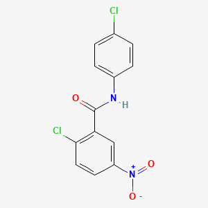 2-chloro-N-(4-chlorophenyl)-5-nitrobenzamide