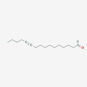 molecular formula C16H28O B1216002 11-Hexadecynal 