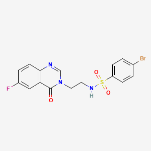 molecular formula C16H13BrFN3O3S B12160183 C16H13BrFN3O3S 