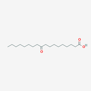 molecular formula C18H34O3 B1216028 10-Oxooctadecanoic acid CAS No. 4158-12-7