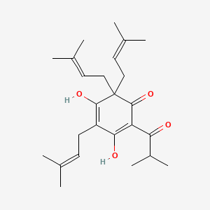 molecular formula C25H36O4 B1216029 Colupulone CAS No. 468-27-9