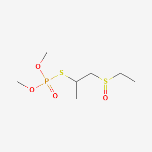 molecular formula C7H17O4PS2 B1216031 Oxydeprofos CAS No. 2674-91-1