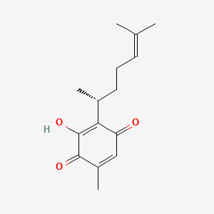 molecular formula C15H20O3 B1216032 Perezone CAS No. 3600-95-1