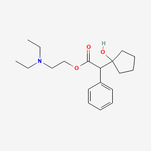 molecular formula C19H29NO3 B1216037 Cyclodrine CAS No. 52109-93-0