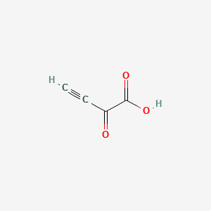 molecular formula C4H2O3 B1216050 2-Keto-3-butynoic acid CAS No. 56842-75-2
