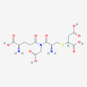 S-(1,2-Dicarboxyethyl)cysteinyl-N-gamma-glutamylglycine